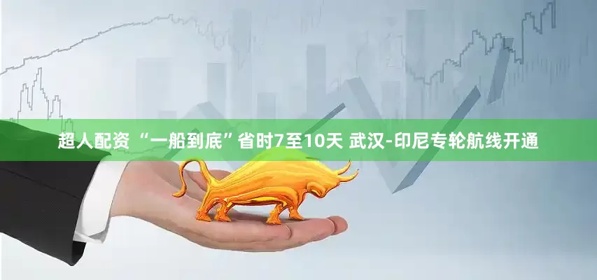 超人配资 “一船到底”省时7至10天 武汉-印尼专轮航线开通